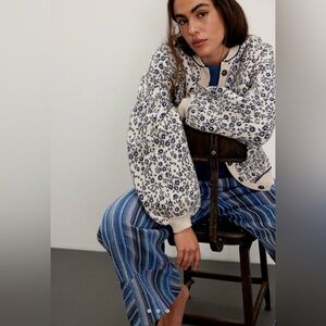 ☃️ Free People We The Free Maine Bomber Cardi